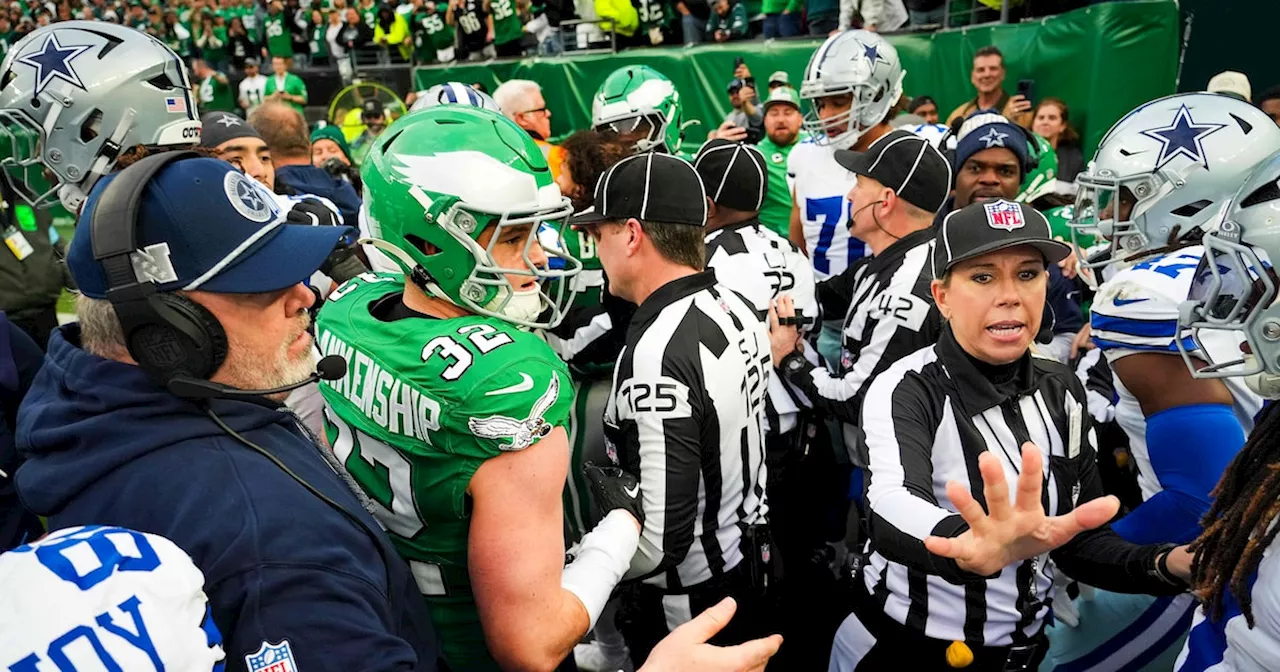 Cowboys-Eagles Brawl Leads to Ejections and Fines