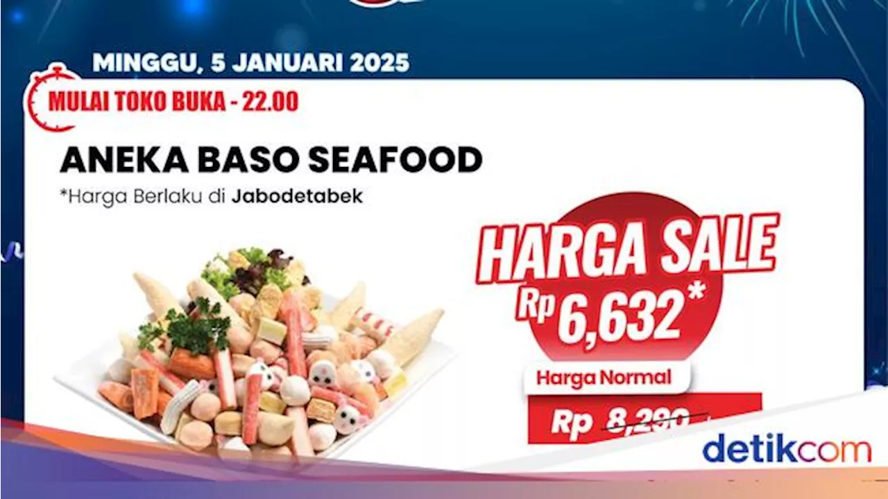 Transmart Full Day Sale: Diskon Besar untuk Aneka Baso Seafood