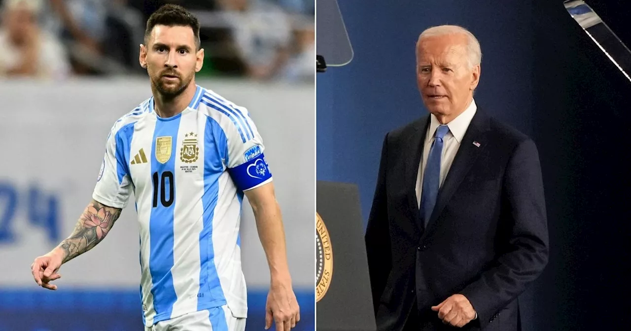 Otro hito histórico para el 10: Lionel Messi será homenajeado por Joe Biden en Estados Unidos