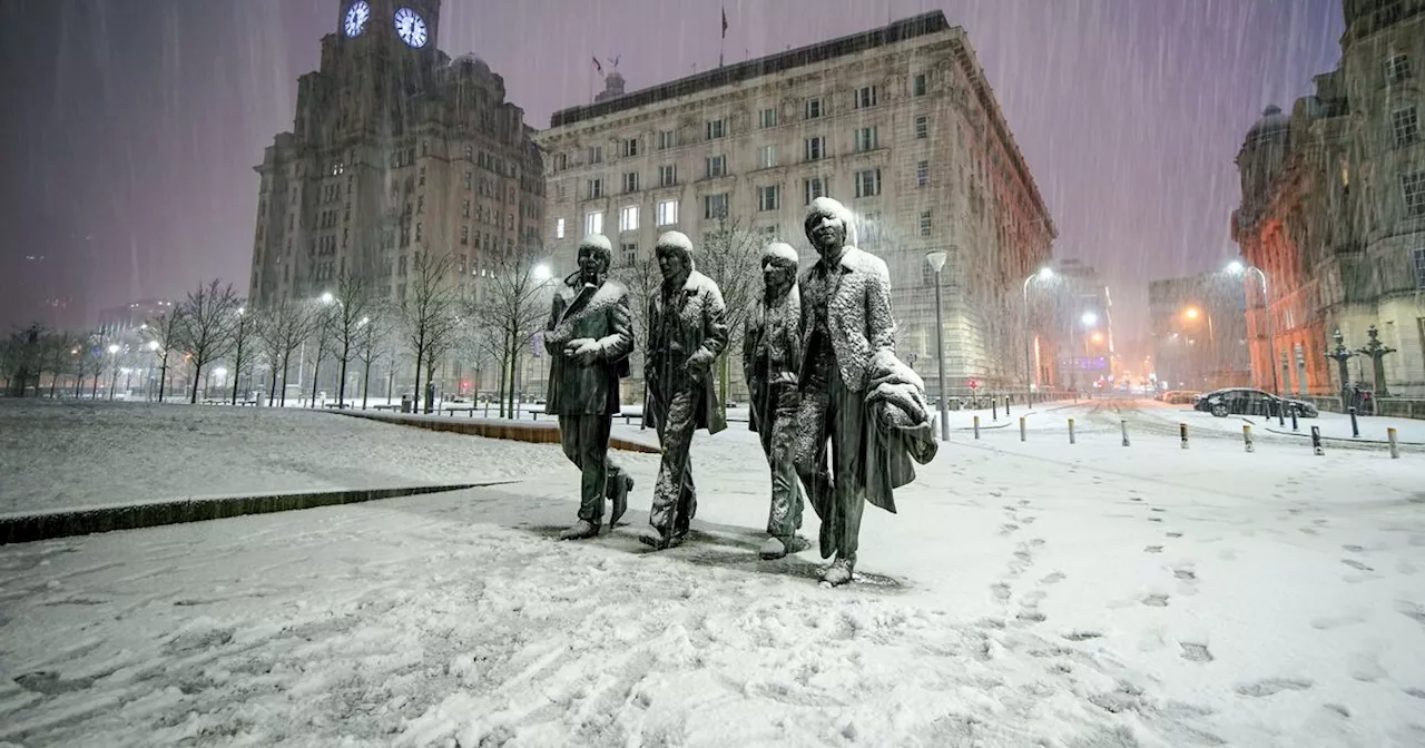 Merseyside Faces Double Weather Warning Amid Snow and Freezing Rain