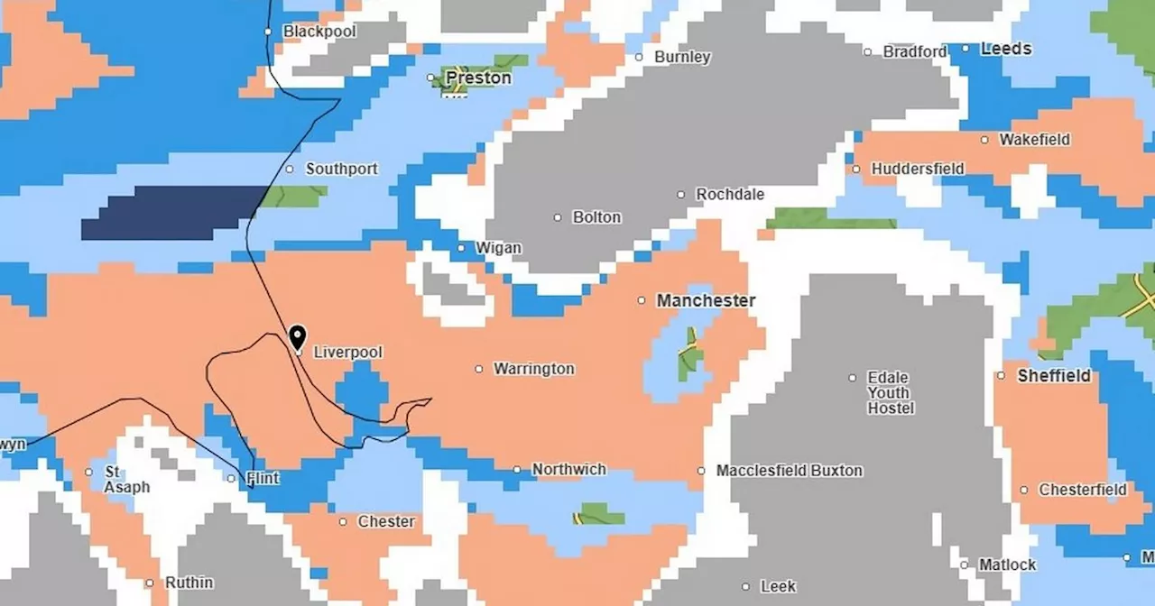 Snow to hit Merseyside Tonight: Met Office Weather Map Shows Exact Timing