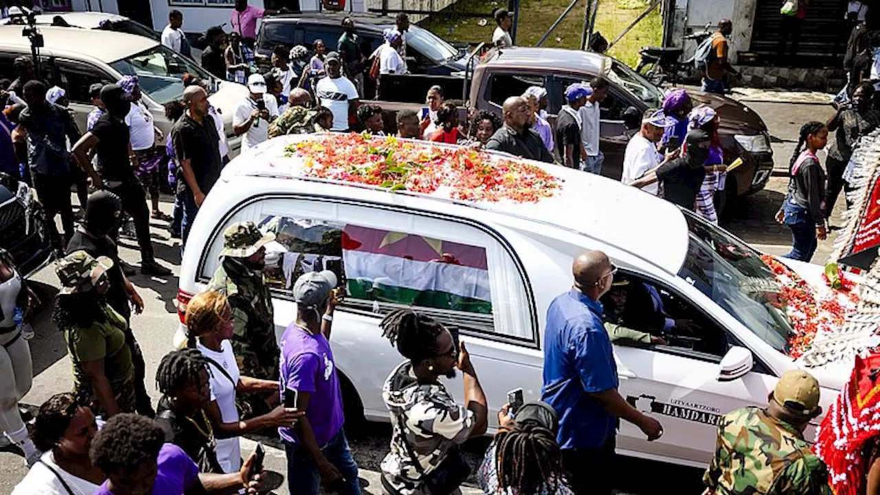 Suriname verdeeld na overlijden Desi Bouterse