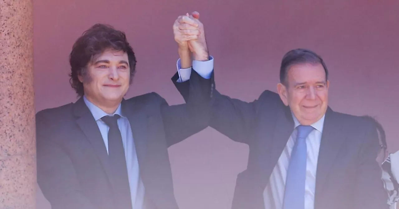 Milei recibe a González Urrutia en Buenos Aires