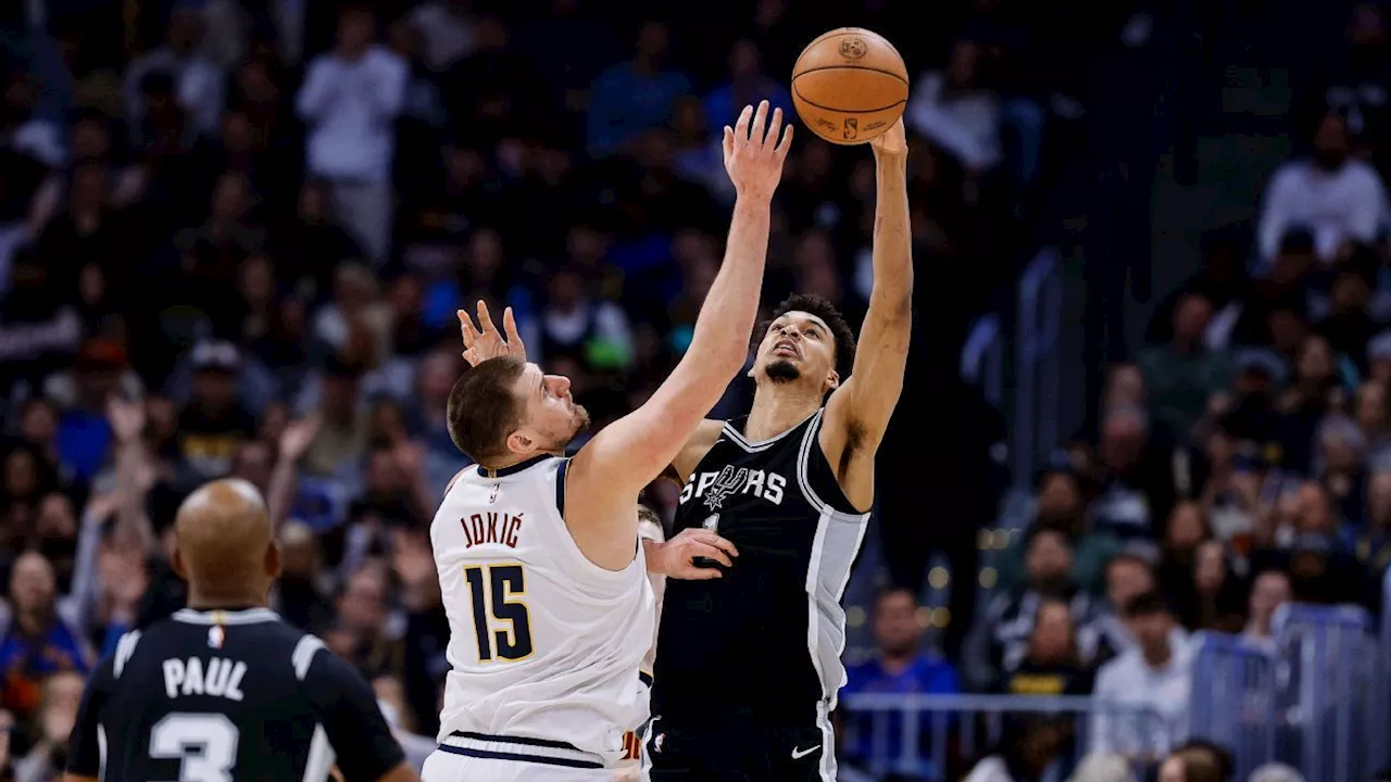 Wembanyama's 35-Point, 18-Rebound Night Leads Spurs Past Jokic, Nuggets