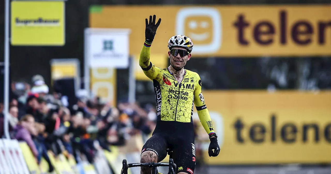 Van Aert gewinnt Superprestige in Gullegem vor Iserbyt