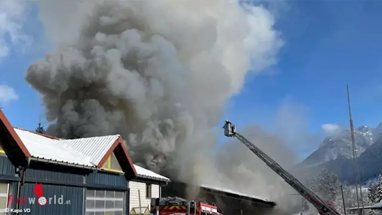 Schweiz: Großbrand in Château-d’Oex betrifft Gewerbe und Wohnungen