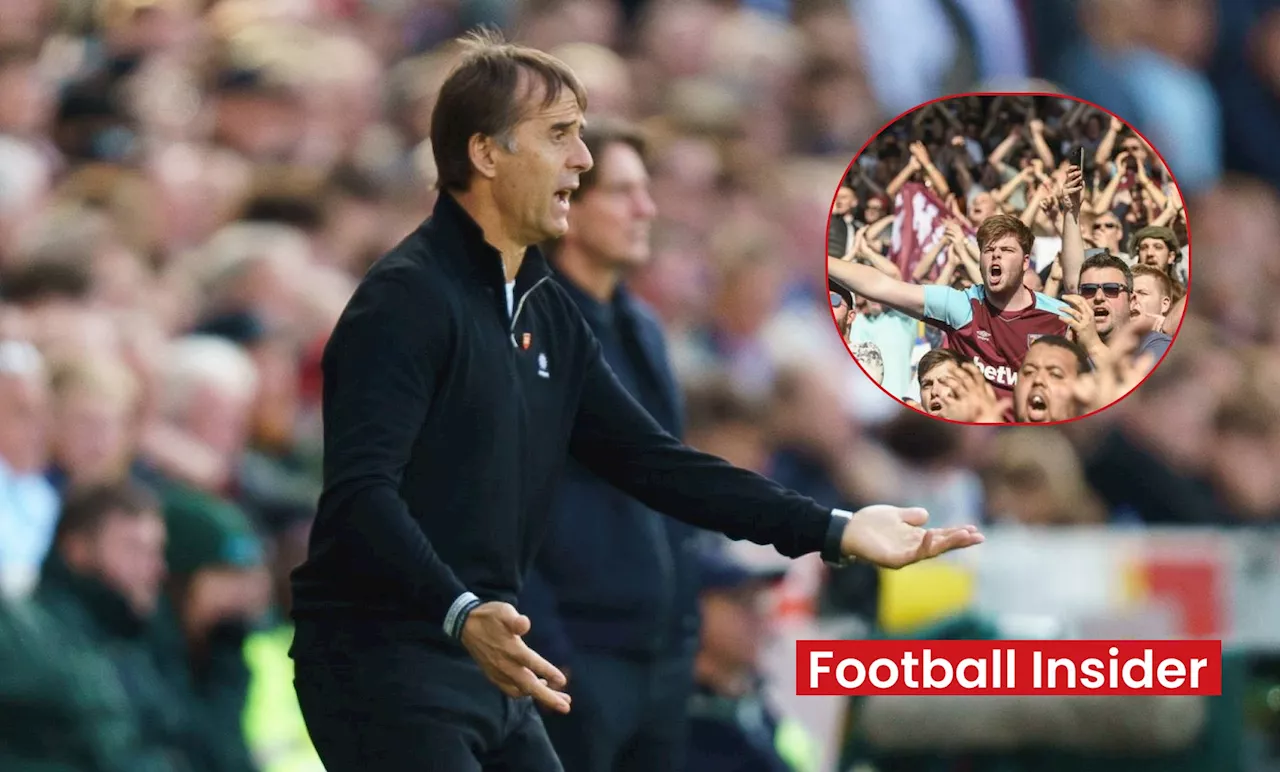 West Ham Fans Demand Lopetegui's Sacking After Man City Rout