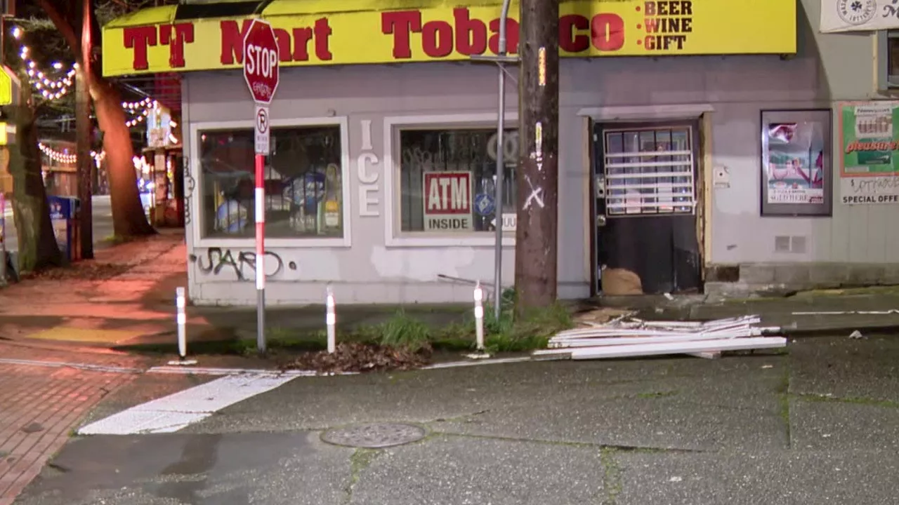 Smash-and-Grab Robbery Targets South Seattle Store