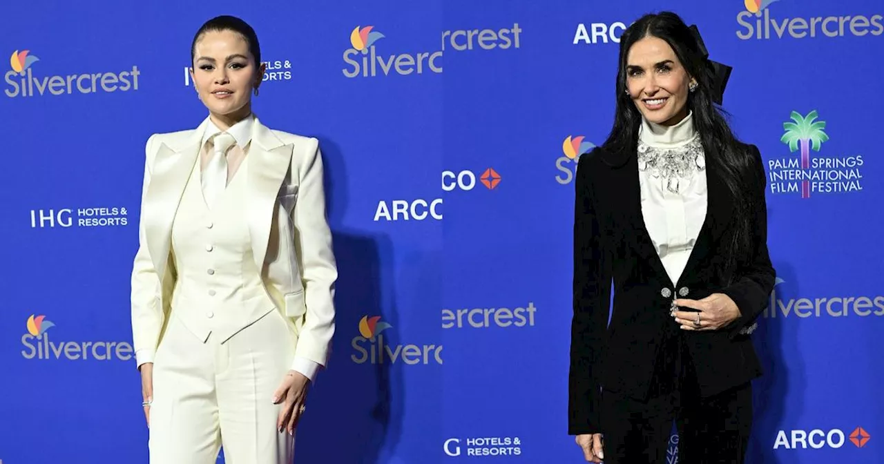 Stars à Palm Springs : Selena Gomez et Demi Moore brillent sur le tapis rouge