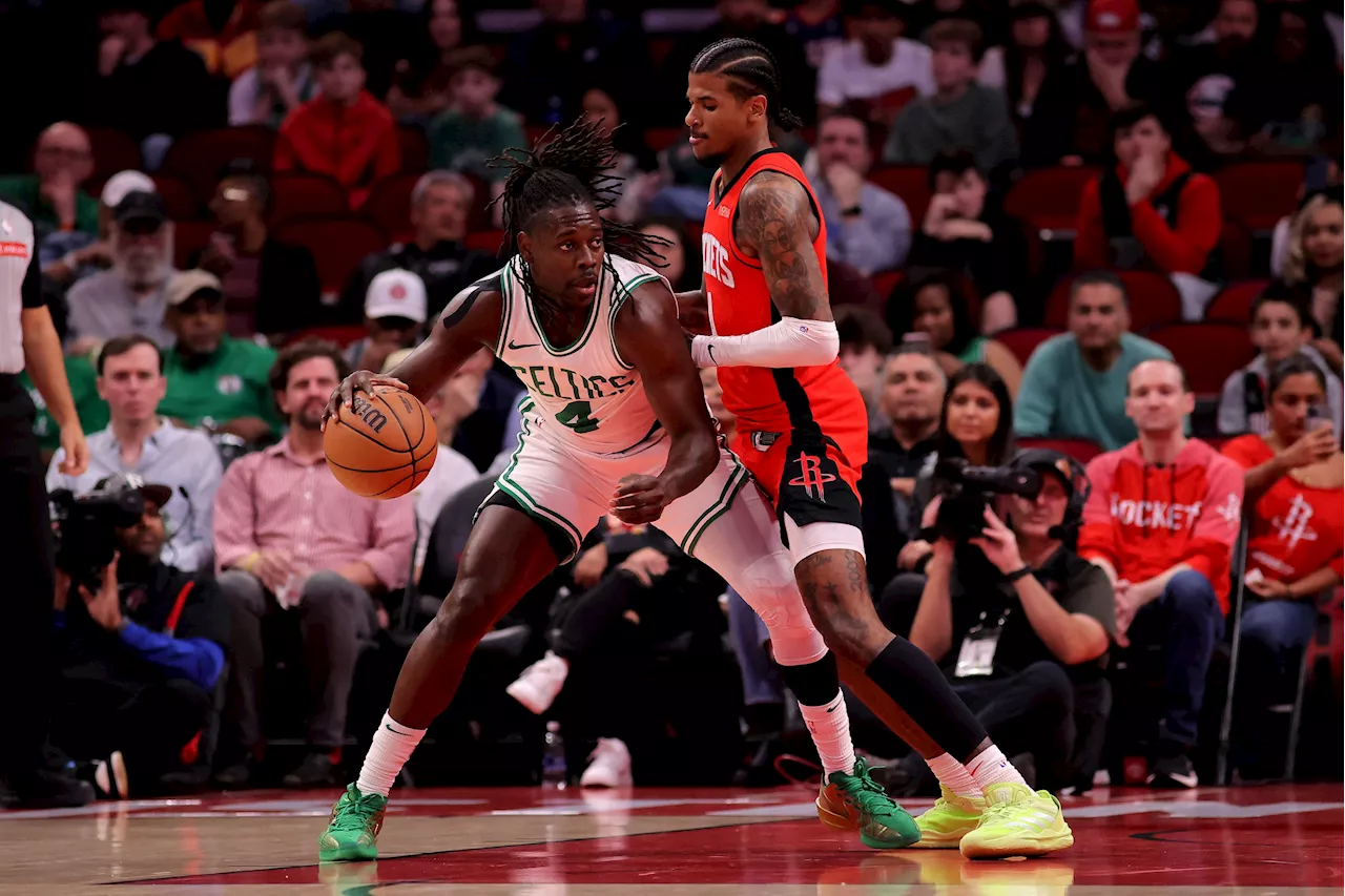 Celtics Overwhelm Injury-Stricken Rockets with Explosive Offense