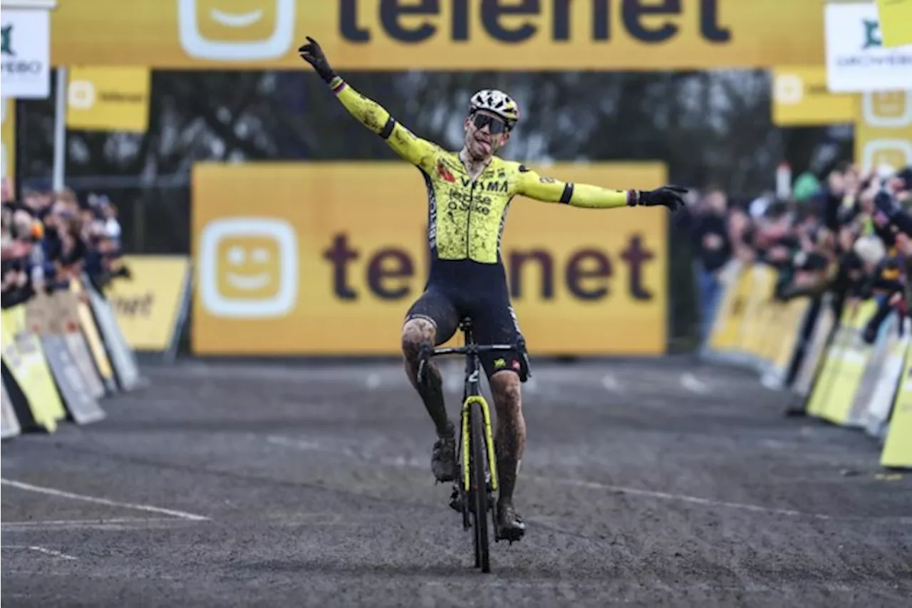 Wout van Aert wint Superprestige Gullegem