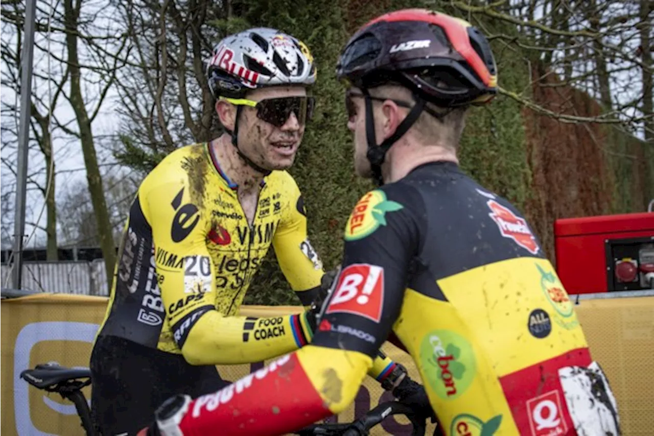 Wout van Aert wint veldrit in Gullegem