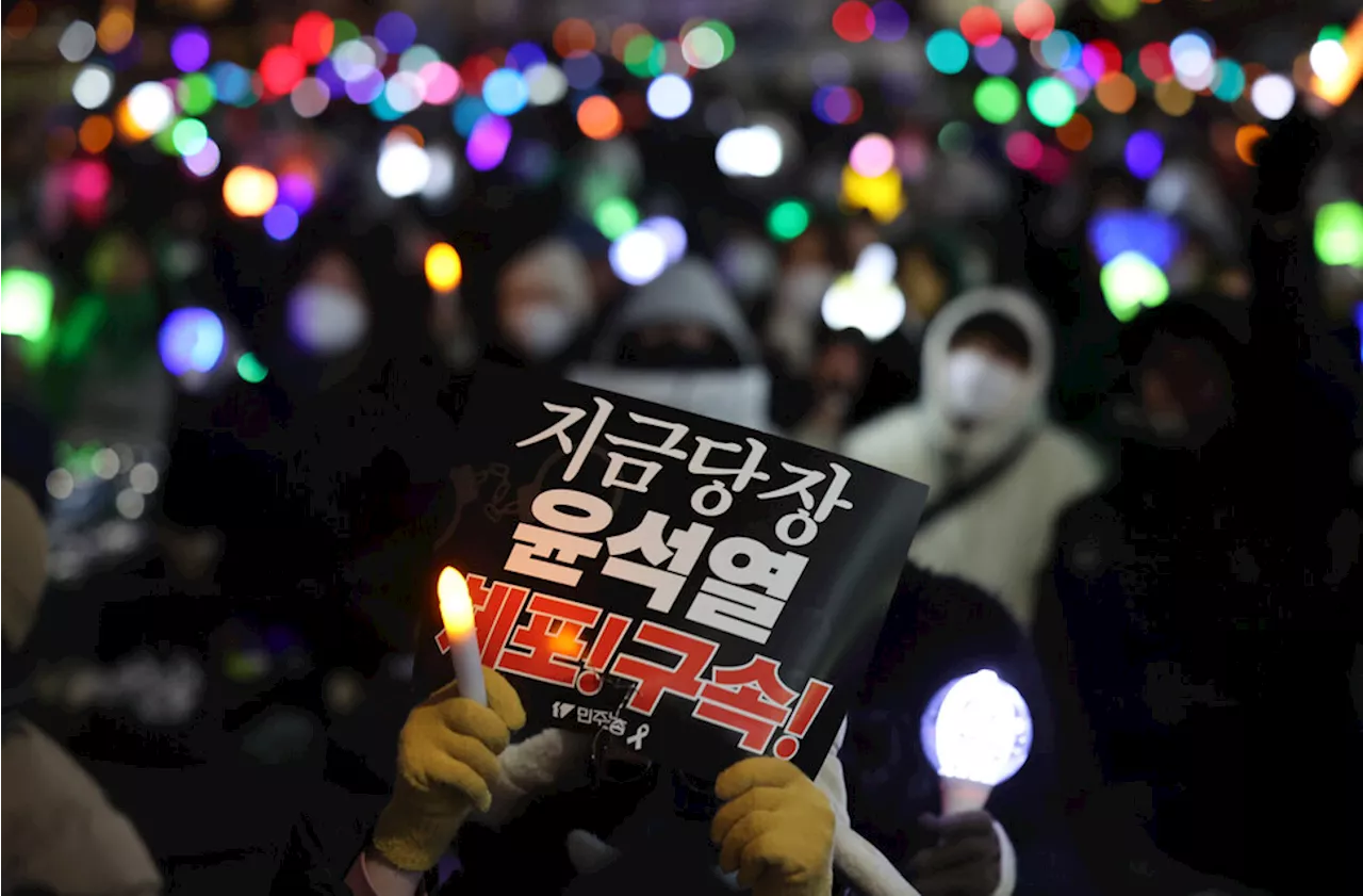 윤석열 즉각 체포 촉구, 시민 20만명 한남동 관저 앞 집회