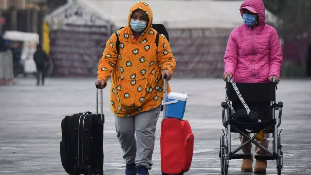 Alerta Naranja por bajas temperaturas en la Ciudad de México