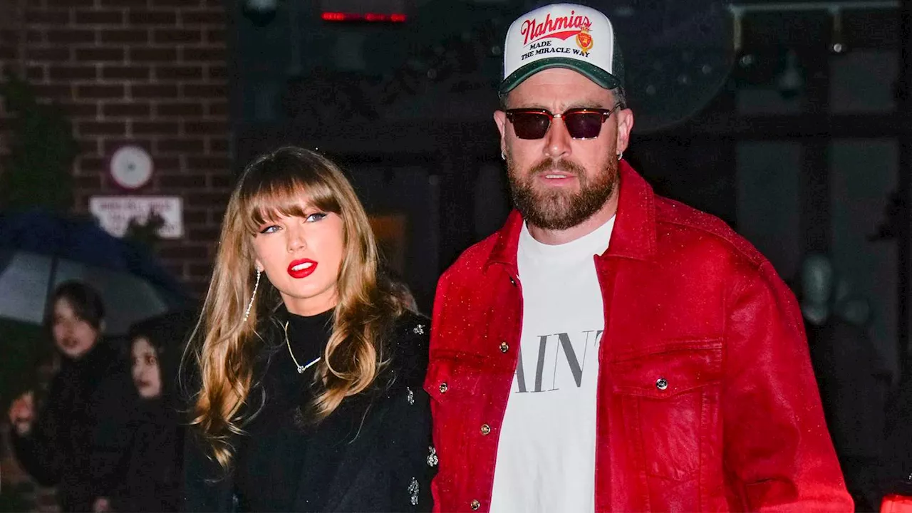 Taylor Swift and Travis Kelce Ring in the New Year Together in Kansas City