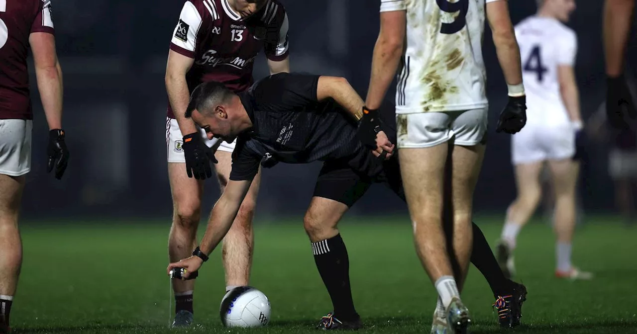 New Gaelic Football Rules On Display in Challenge Game