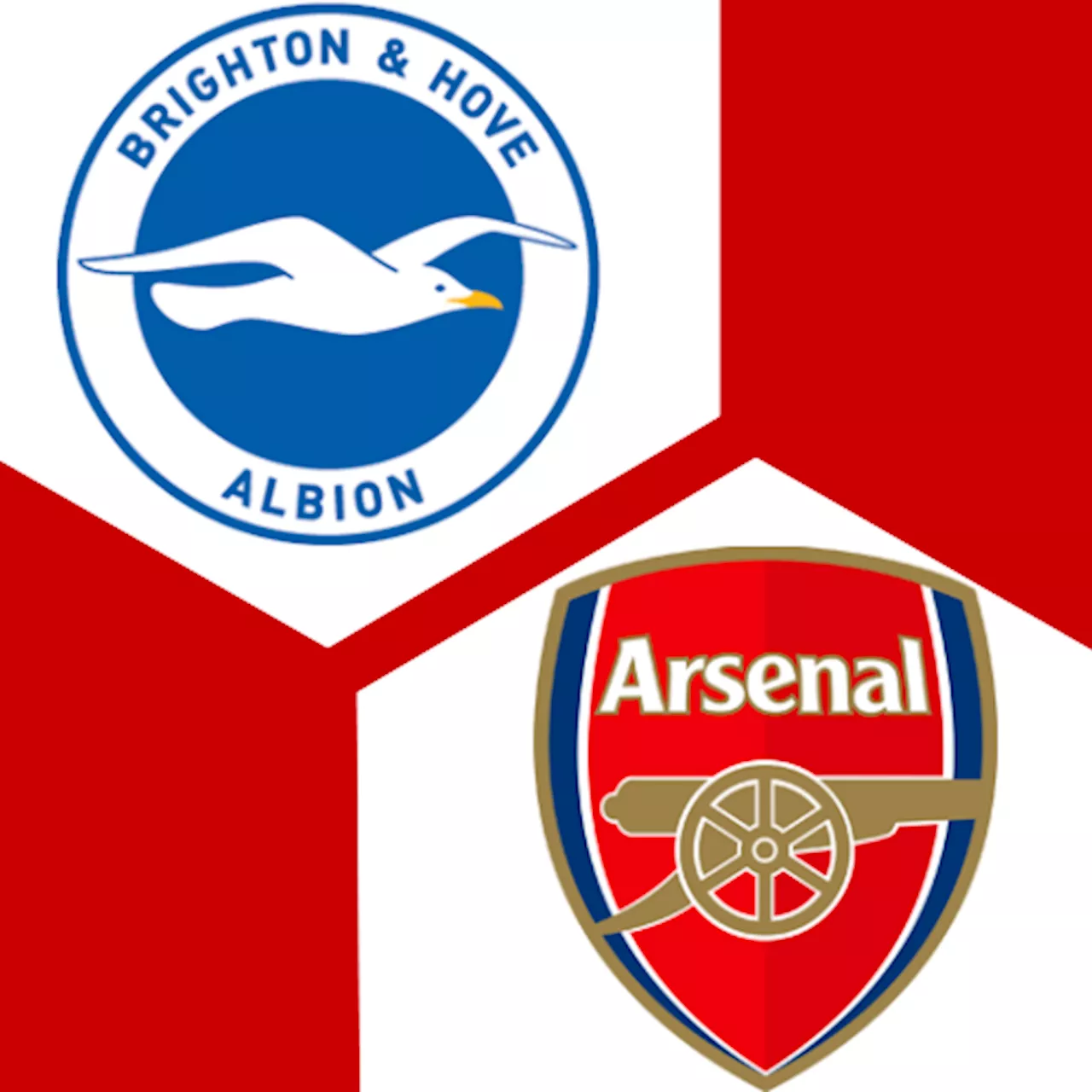 Brighton &amp; Hove Albion - FC Arsenal : | 20. Spieltag