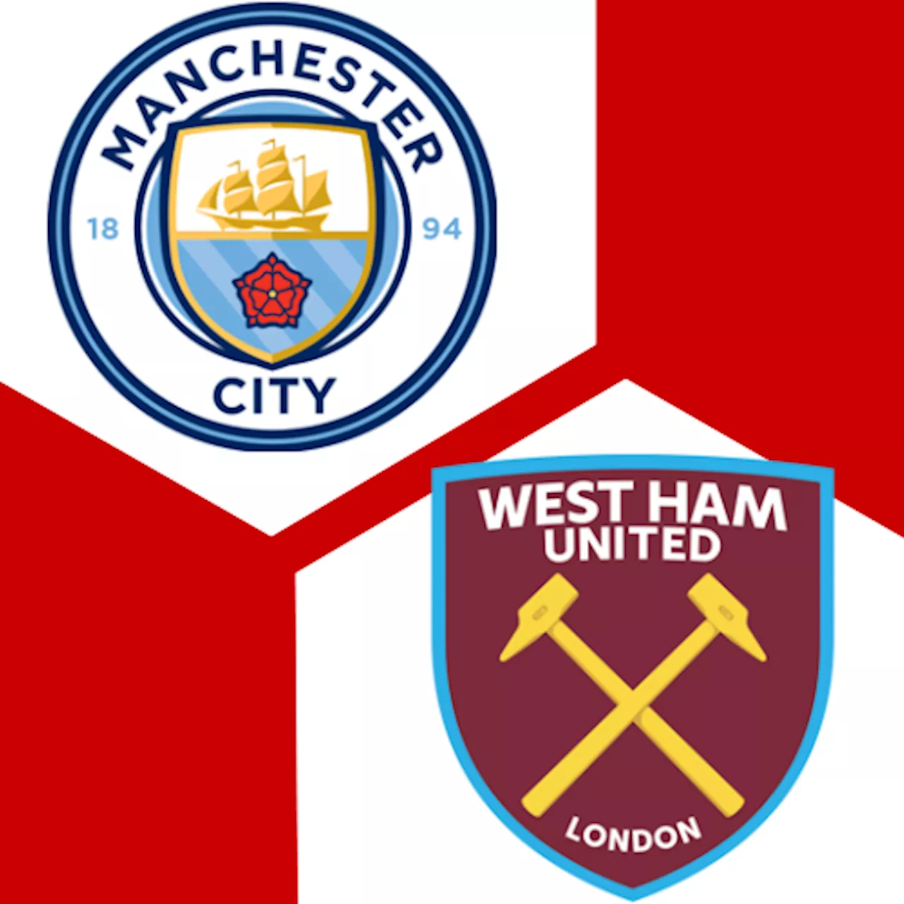  Manchester City - West Ham United : | 20. Spieltag