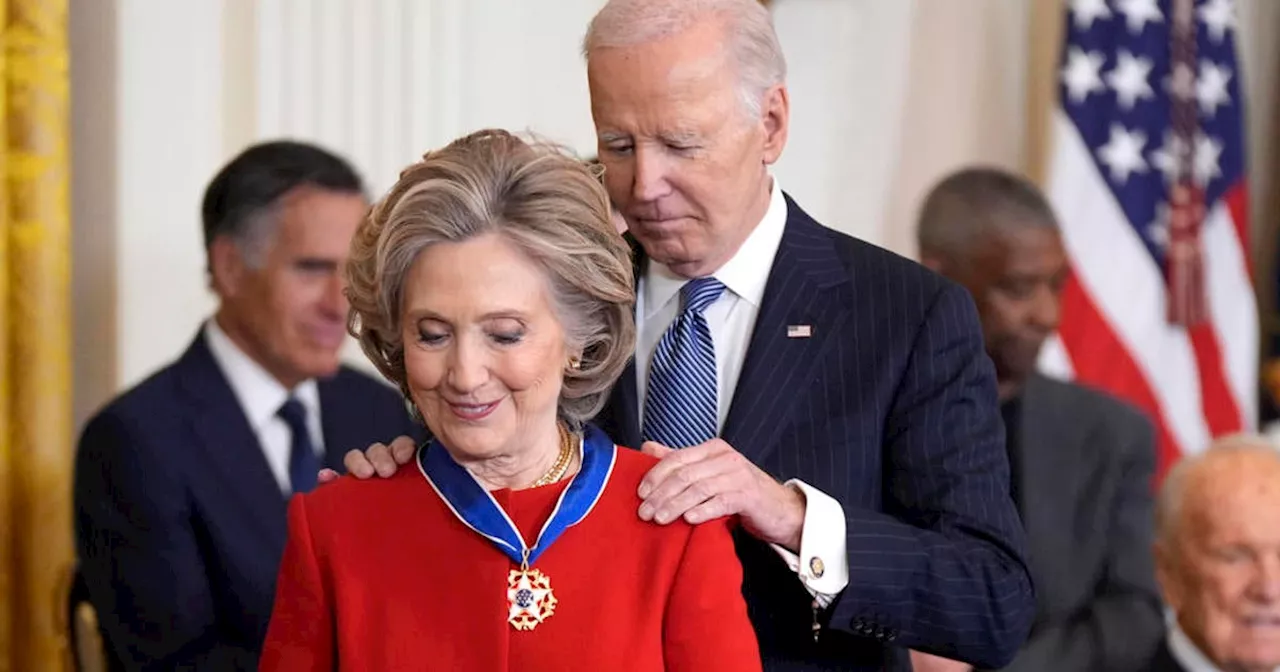 Biden Honors Clinton, Fox, Messi and Others With Presidential Medal of Freedom