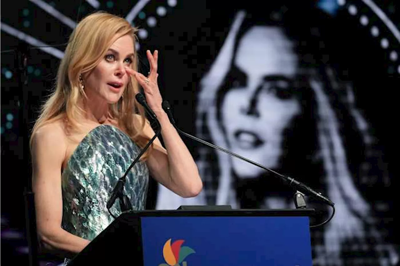 Nicole Kidman Honors Late Mother at Palm Springs Film Festival