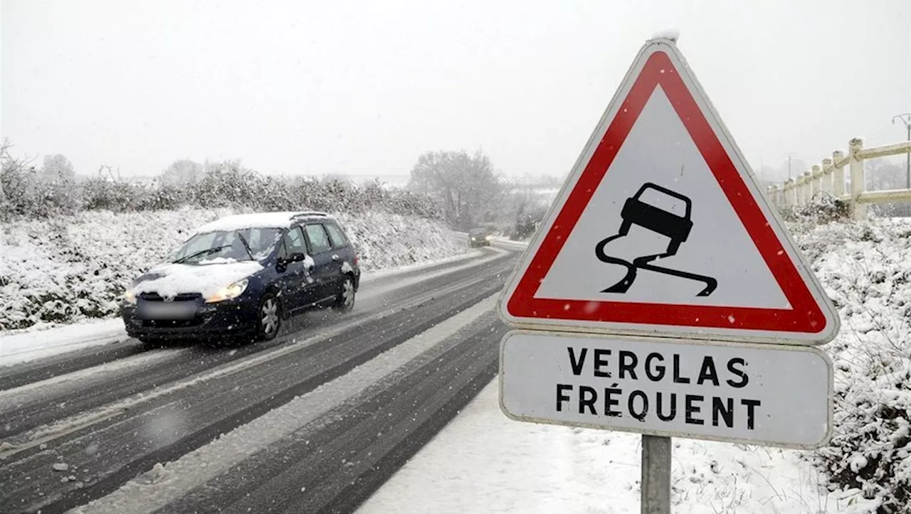 Météo-France met 16 départements en vigilance orange neige-verglas