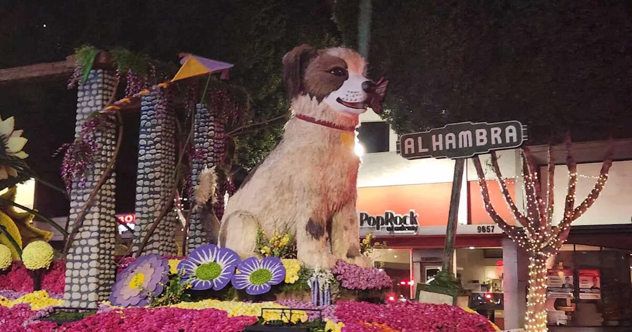 Secret Spot: Catch Rose Parade Floats After Dark