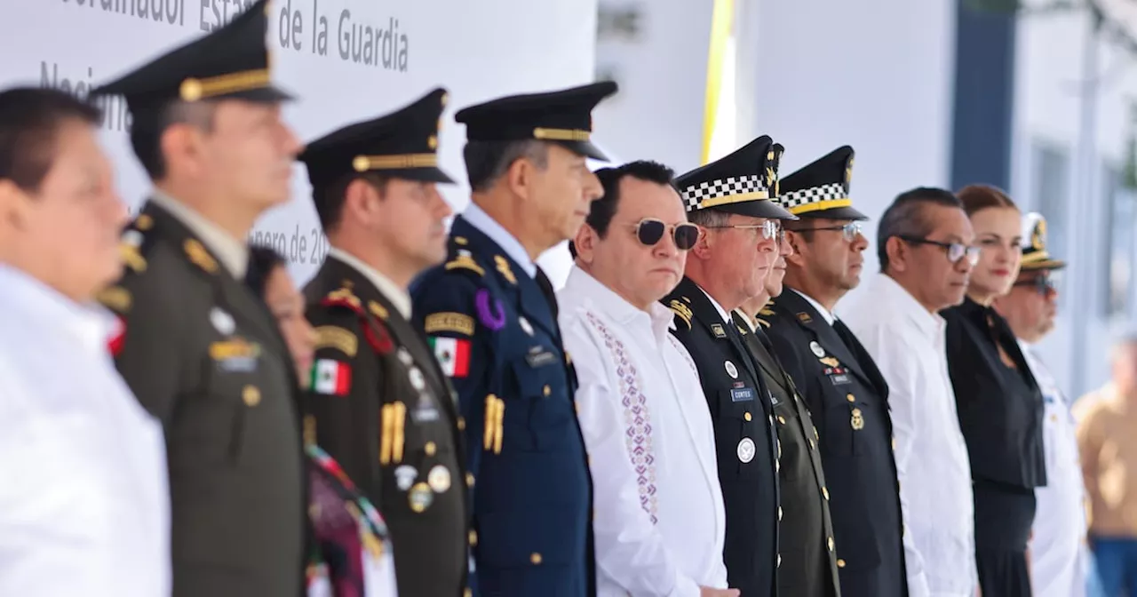 David Morales Hernández asume como nuevo coordinador estatal de la Guardia Nacional en Yucatán