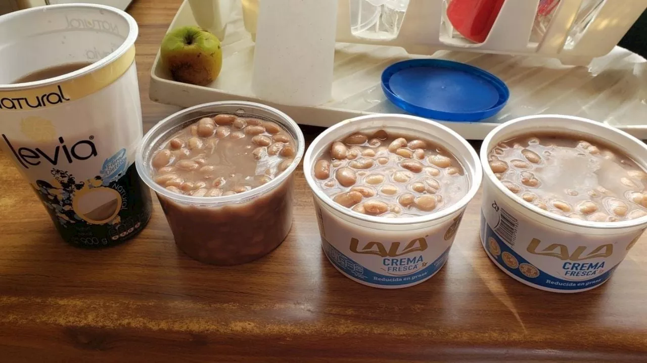 ¿Por qué no es bueno guardar la comida en envases de yogurt? Esto dice la Profeco