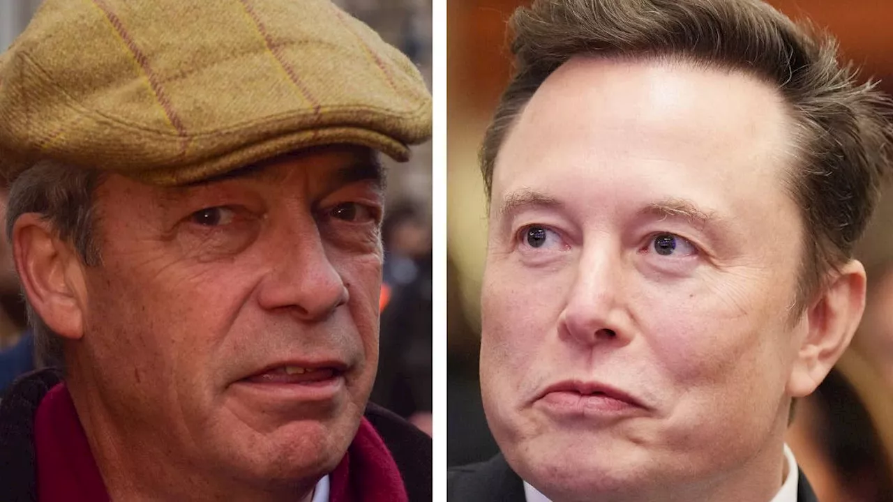 Farage Distances Himself From Musk's Support for Tommy Robinson