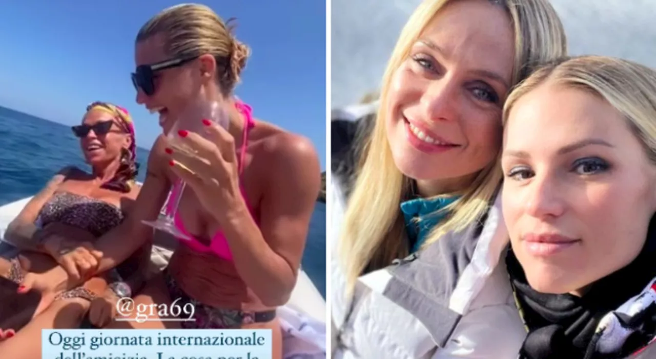 Michelle Hunziker celebra la Giornata Mondiale dell'Amicizia