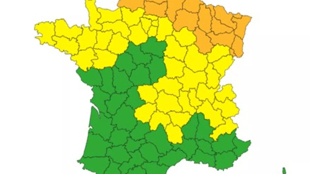 Vigilance Orange Météo: Températures Glaciales et Pluies Verglacantes dans le Nord-Est de la France