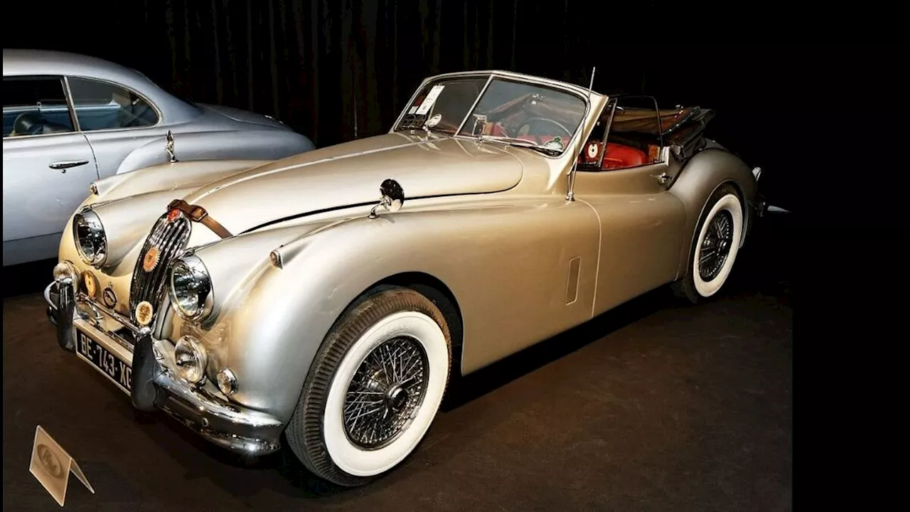 Vol d'une Jaguar XK 140 Vintage