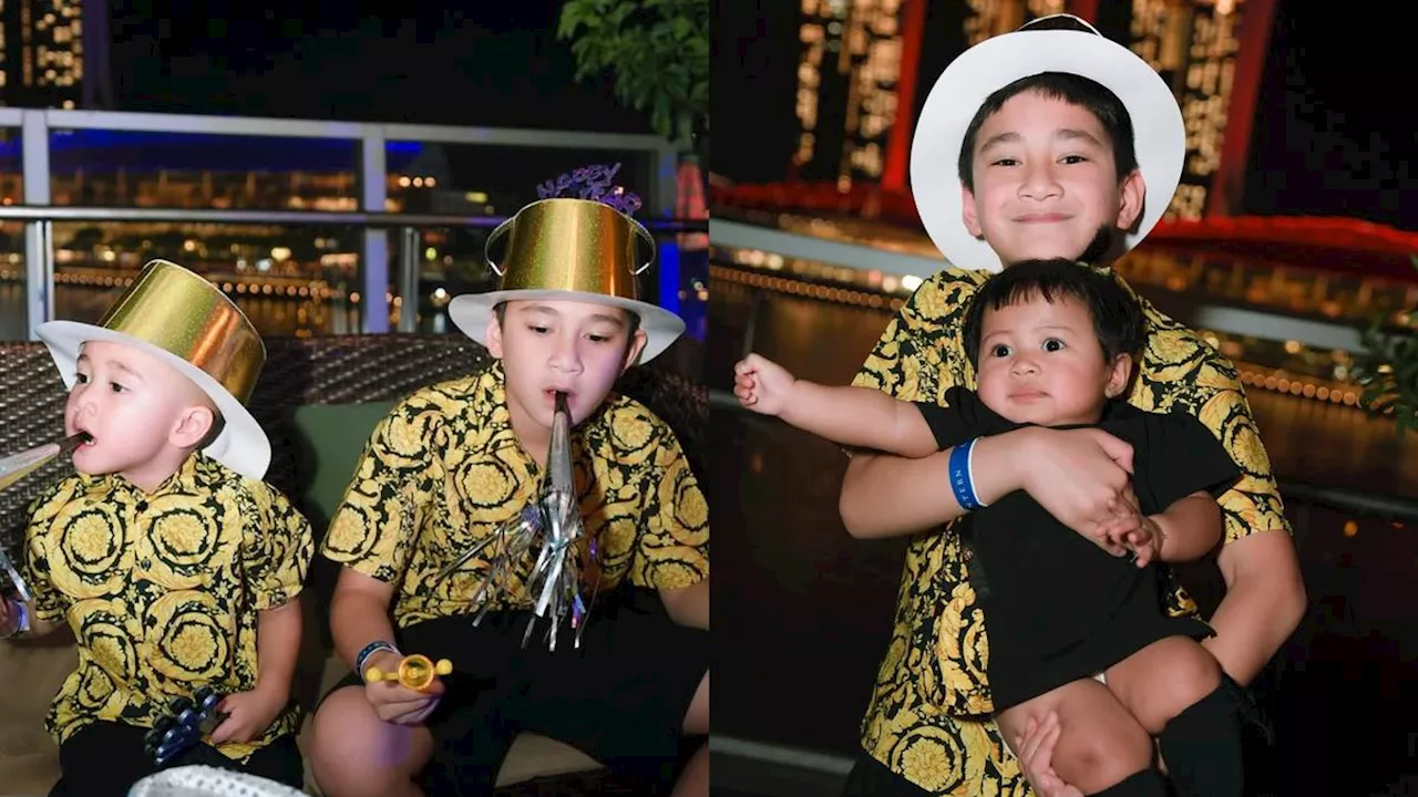 Adu Argumen Lucu Rafathar dan Rayyanza Berebut Perhatian Baby Lily