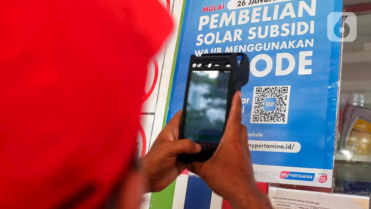 QR Code Diperlukan untuk Membeli BBM Subsidi