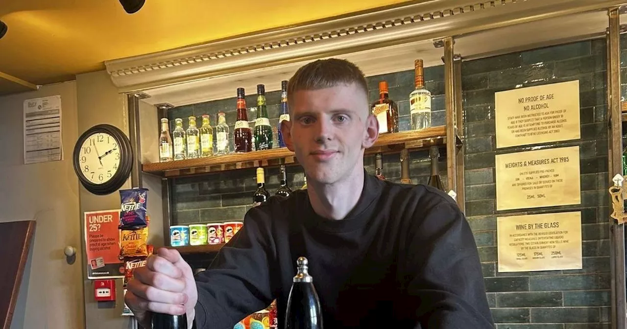 'We run a pub at ages 23 and 26 - and the locals were worried at first'