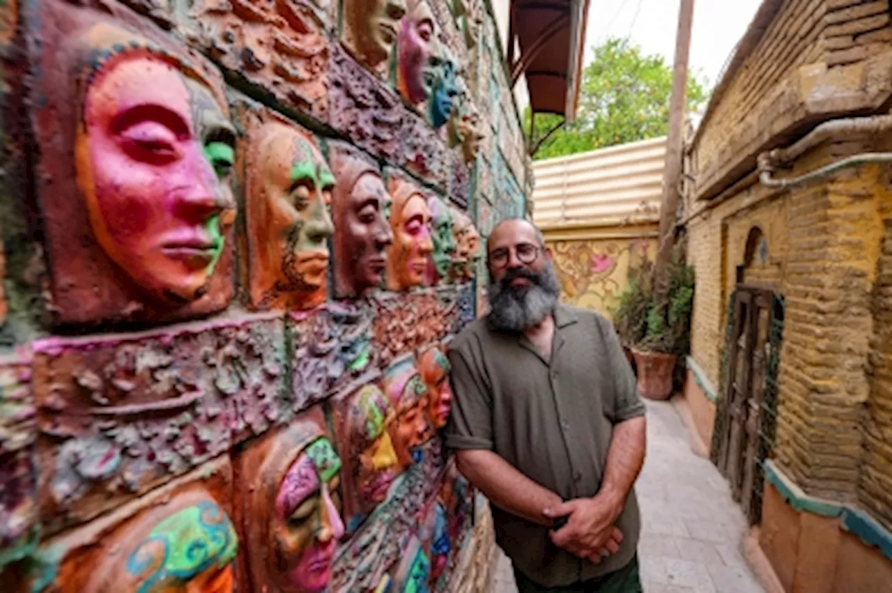 Iranian Artist Turns Shiraz Neighborhood into Open-Air Art Gallery