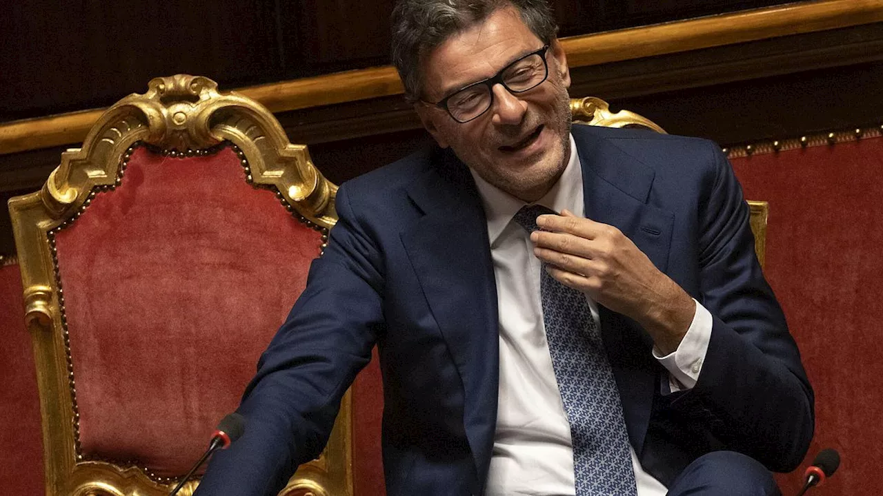 Giorgetti Ministro delle Finanze dell'Anno secondo The Banker