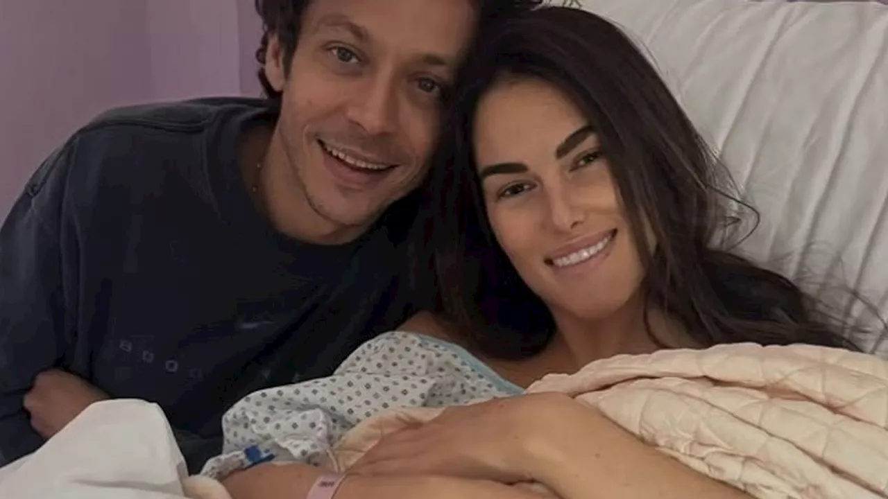 Valentino Rossi e Francesca Sofia Novello genitori bis