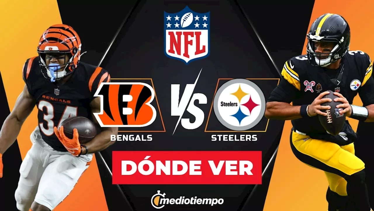 Steelers vs Bengals EN VIVO: ¿A qué hora y dónde ver ONLINE partido Semana 18 de la NFL?