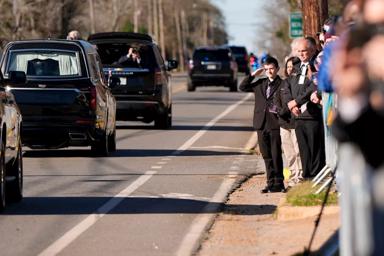 Jimmy Carter's Public Farewell Begins in Georgia