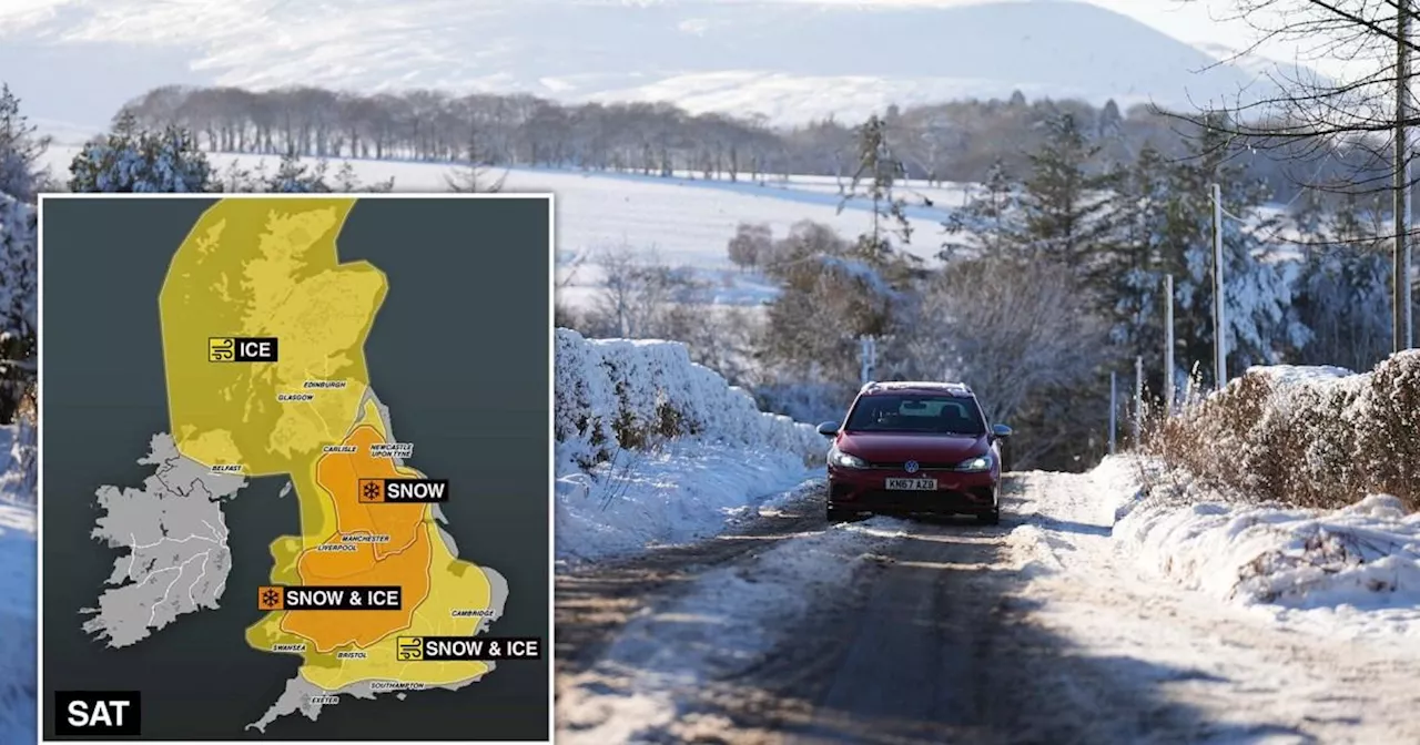 Britain Braces for Arctic Blast with Snow and Ice Warnings