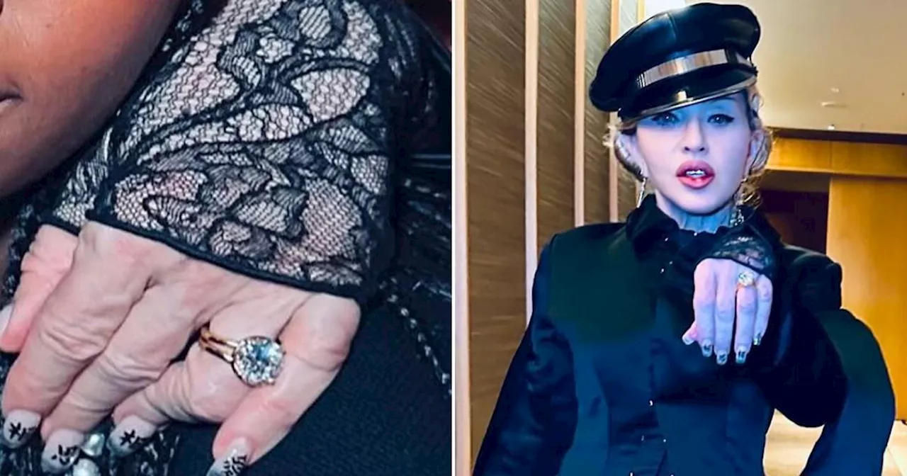 Madonna Sparks Wedding Rumors With New Diamond Ring