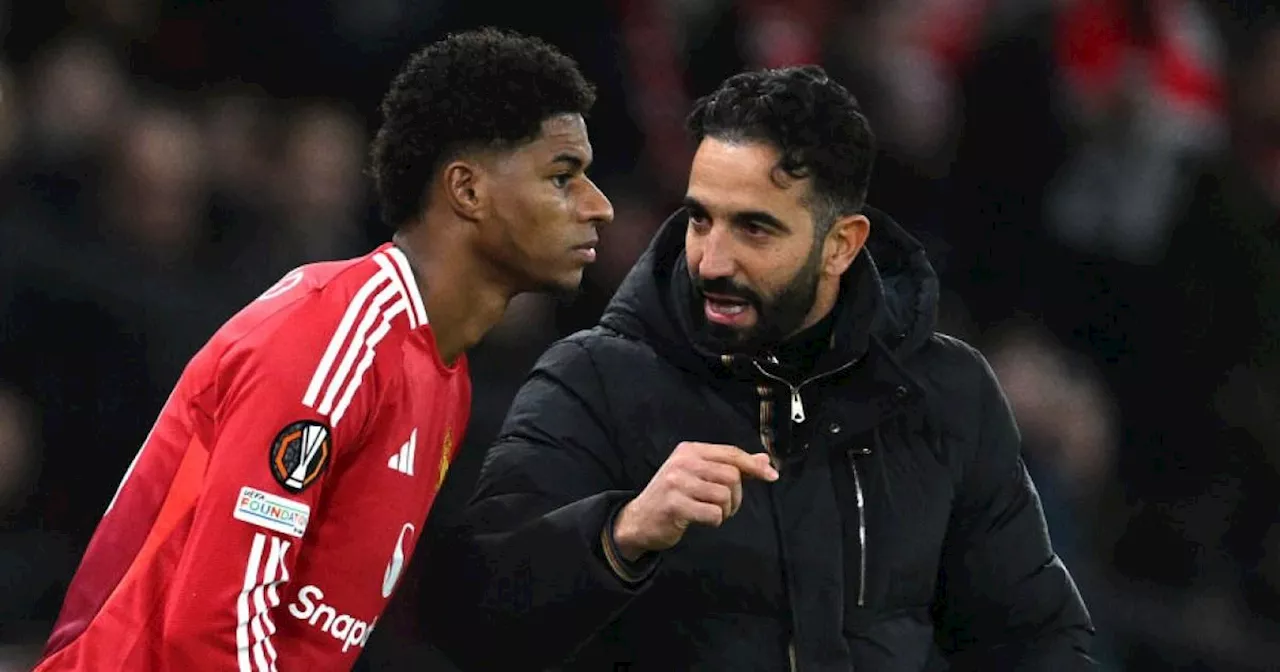 Ruben Amorim's reason for dropping Man Utd star Marcus Rashford 'reavealed'