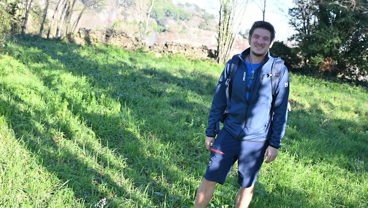 Le poète aventurier Stephan Llorca écrit un livre sur ses 500 jours de marche pour faire découvrir la France à