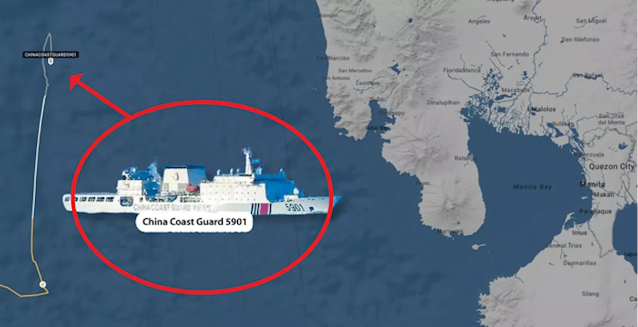 China's 'Monster' Coast Guard Ship Spotted Near Philippines