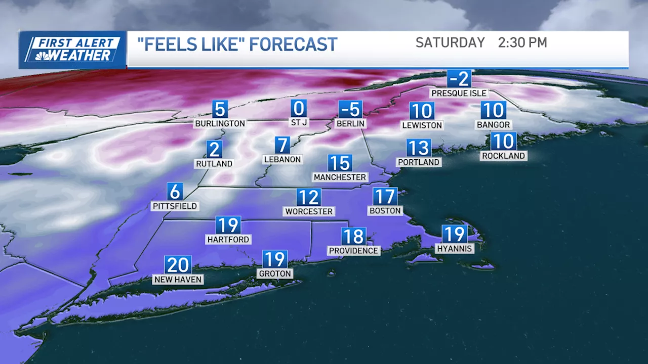 Cold, Breezy Weekend Ahead with Chance of Snow in Northern New England