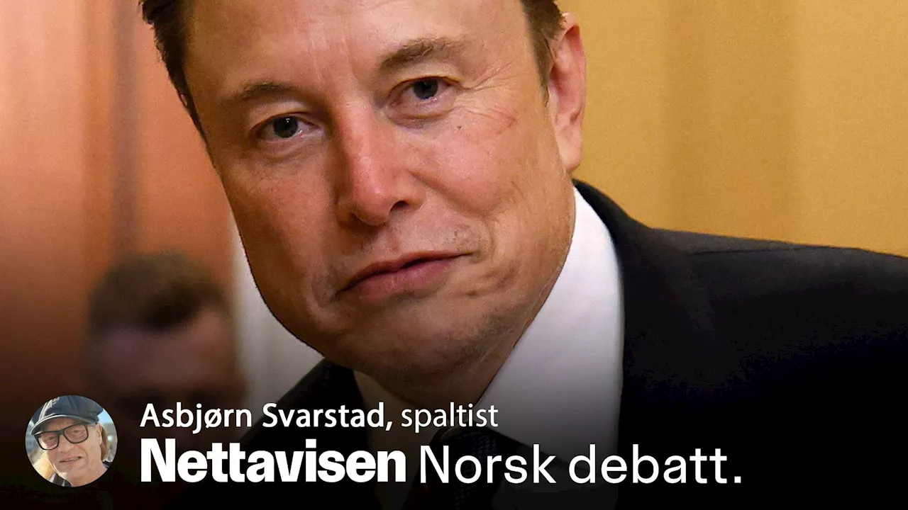 Musk Går Av Skaftet - Vil Innblande seg i Andre Lands Saker?