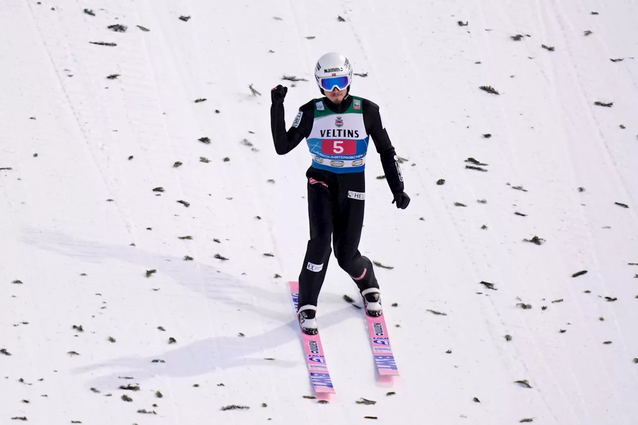 Forfang Fjerdeplass i Skiflyging i Innsbruck