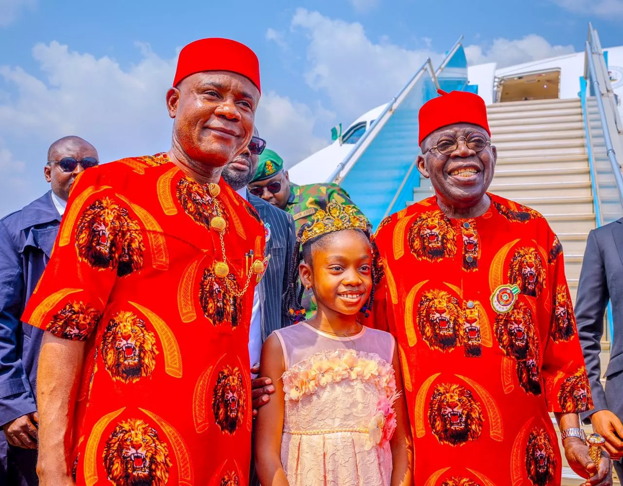 Tinubu Inaugurates Projects in Enugu, Vows to Work with Mbah for Development