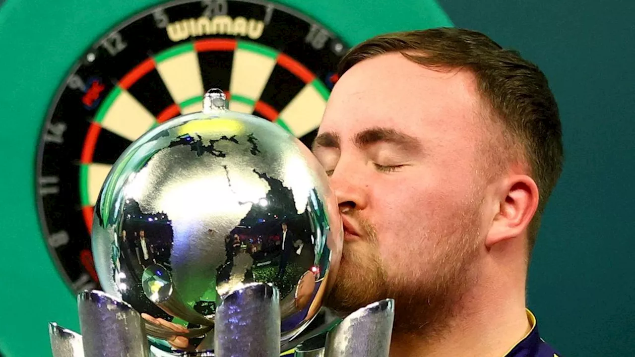 17-jarige Luke Littler schrijft geschiedenis als jongste wereldkampioen darts